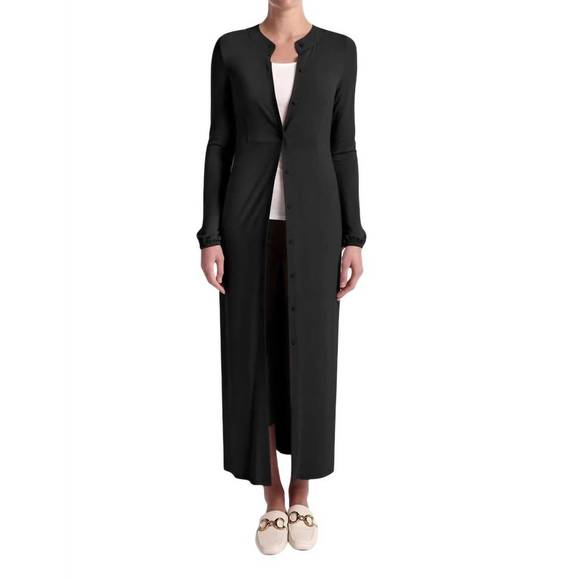 NEW CAPSULE 121 home duster in black